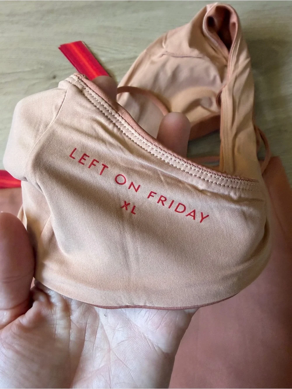 NWT Left on Friday bikini SET